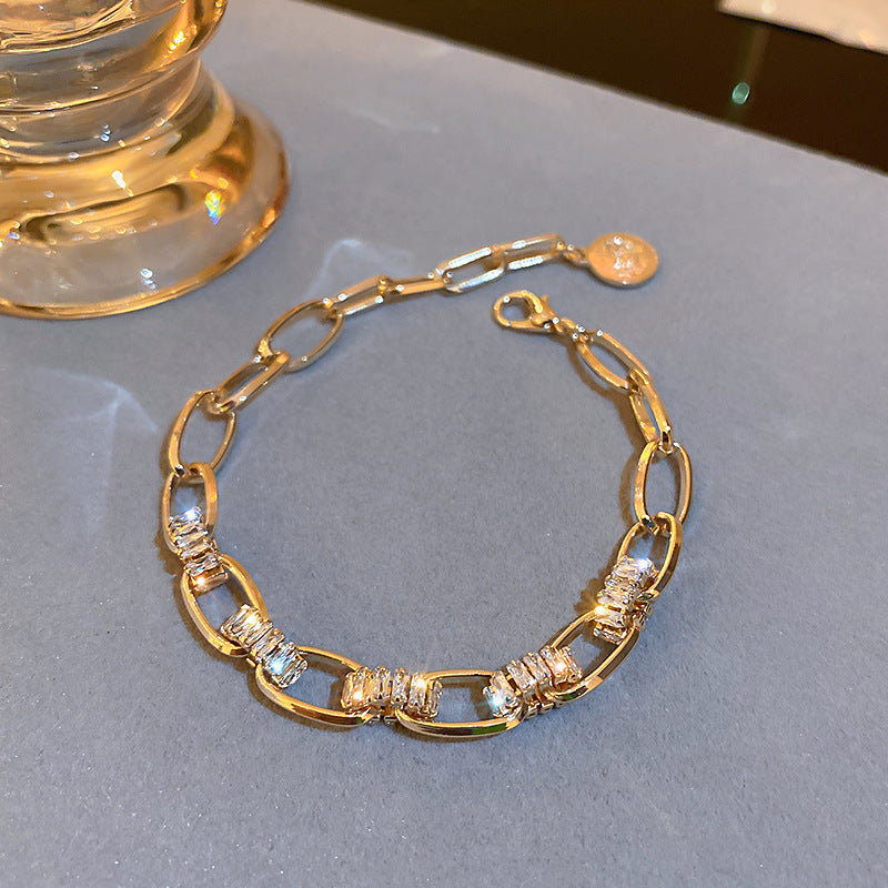 Lux Zircon Geometric Bracelet