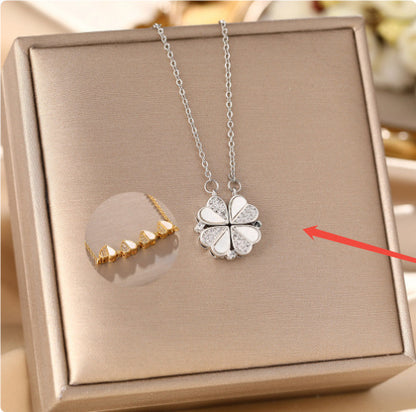 Luxury Four-Leaf Clover Necklace