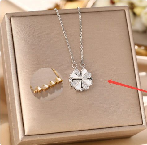 Luxury Four-Leaf Clover Necklace