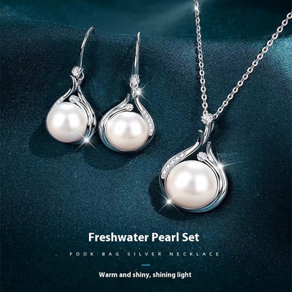 S925 Silver Freshwater Pearl Necklace