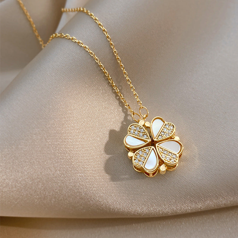 Luxury Four-Leaf Clover Necklace