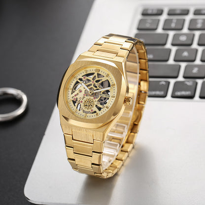 Fashion Alloy Butterfly Clasp Watch