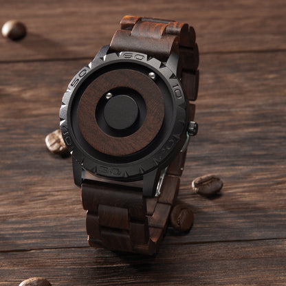 Magnetic Ball Creative Log Watch