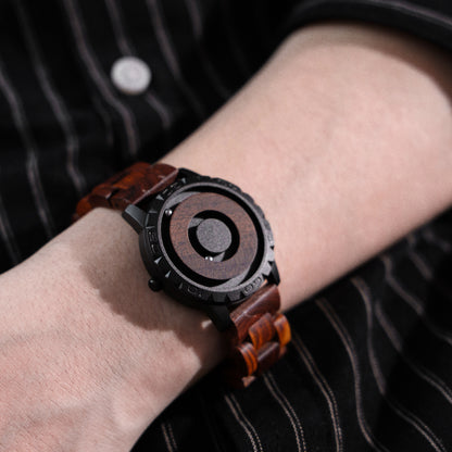 Magnetic Ball Creative Log Watch