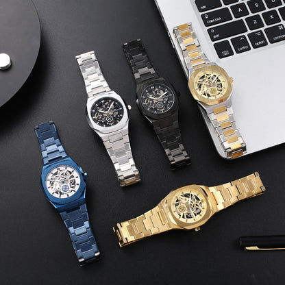 Fashion Alloy Butterfly Clasp Watch