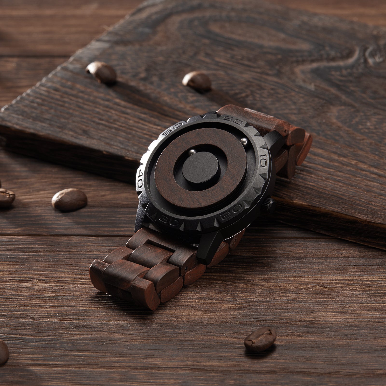 Magnetic Ball Creative Log Watch