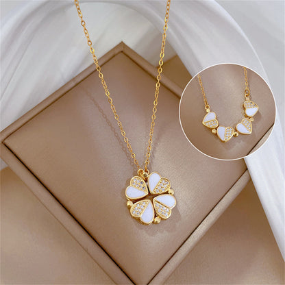 Luxury Four-Leaf Clover Necklace