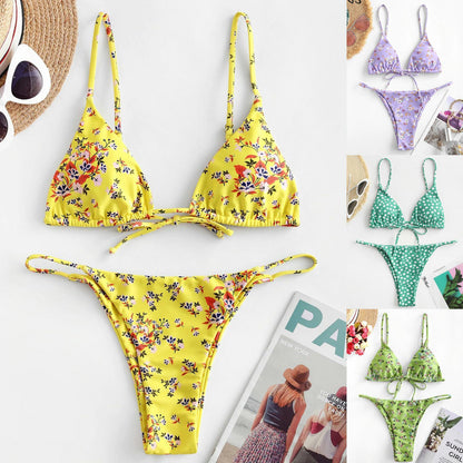 Floral Push-Up Bikini