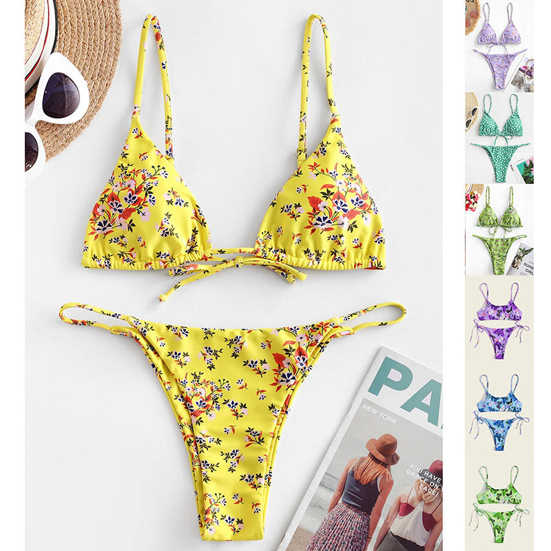 Floral Push-Up Bikini